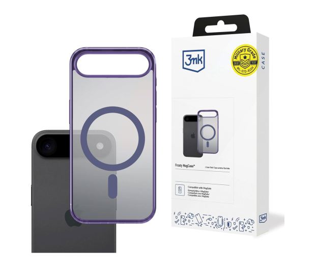 3mk Frosty MagCase Purple do iPhone Air - 1360707 - zdjęcie
